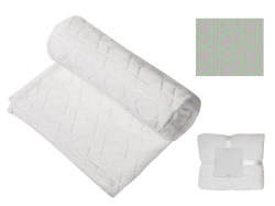 Светящийся в темноте плед «Lattice», Цвет белый