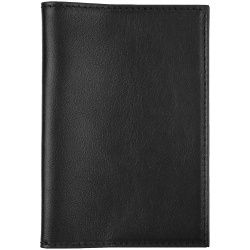 Обложка для паспорта Top, черная, 13,8х9,5 см