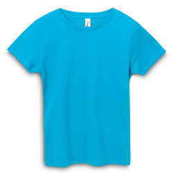 Футболка женская Regent Women, бирюзовая, S–XXL