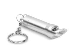 Брелок-фонарик «TORCHEN», Цвет сатин серебристый