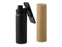 Вакуумная термобутылка с MagSafe-держателем «Insider», 600 мл, Цвет черный