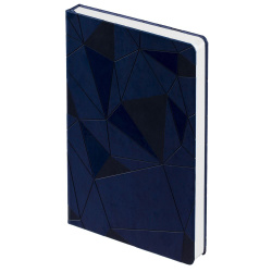 Ежедневник Gems, недатированный, темно-синий, 15х20,9х2,1 см
