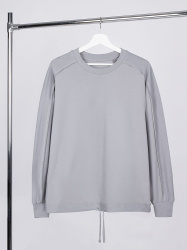 Свитшот унисекс Vozduh, светло-серый, XS–XXL