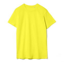 Футболка унисекс T-Bolka 160, желтая, S–4XL