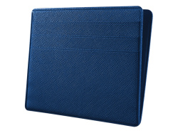 Картхолдер для 6 банковских карт и наличных денег «Favor», Цвет синий