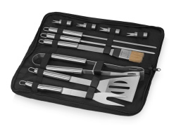 Набор для барбекю «Шеф-повар», Цвет серебристый, черный