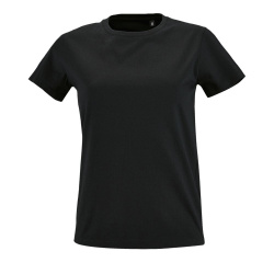 Футболка женская Imperial Fit Women, черная, S–XXL