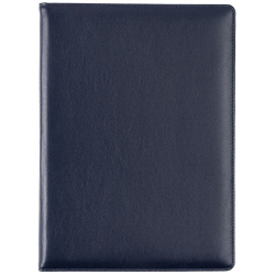 Папка адресная Signature, синяя, 33х24х2,7 см