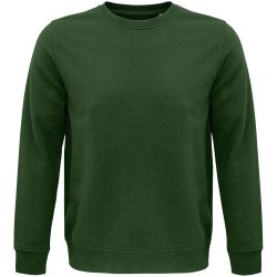 Свитшот унисекс Comet, темно-зеленый, XS–4XL