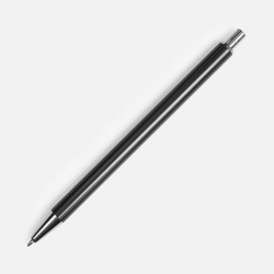 Ручка шариковая Slim Beam, черная, 14х0,9 см