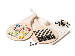 Набор пляжных ракеток SALENTO, Цвет бежевый