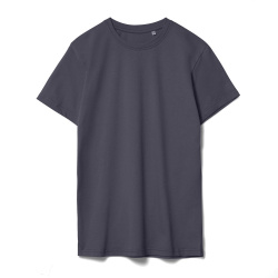 Футболка унисекс T-Bolka 160, темно-серая (графит), XS–5XL