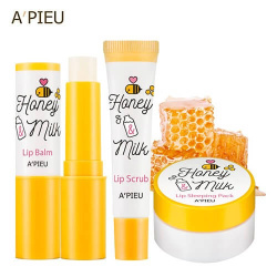 Скраб для губ с экстрактом меда и молочными протеинами A'Pieu Honey & Milk Lip Scrub, 8мл     Origin