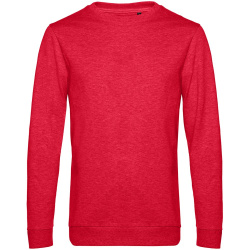 Свитшот унисекс Set In, красный меланж, XS–3XL