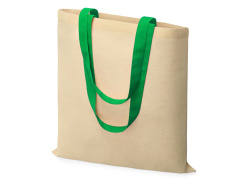 Сумка «Nevada», 100 г/м2, Цвет натуральный/зеленый