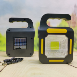 Портативный переносной светодиоидный фонарь-лампа Portable Solar Energy Lamp JY-859 (зарядка от солнечной батареи или USB)