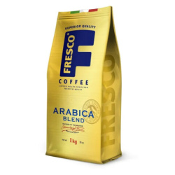 Кофе в зернах FRESCO "Arabica Blend" 1 кг, арабика 100%