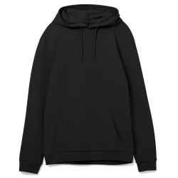 Толстовка с капюшоном унисекс Hoodie, черная, XS–5XL