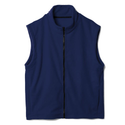 Жилет флисовый Manakin, темно-синий, XS-XXL