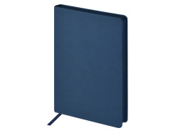 Ежедневник А5 «Megapolis Color New» soft-touch, Размер А5, Цвет темно-синий