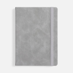 Ежедневник Urban Hard, недатированный, серый, 15х20,8х1,8 см