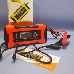 Пусковое зарядное устройство для аккумуляторов автомобиля 12В/24В 10А / Интеллектуальное импульсное восстановительное зарядное устройство для АКБ