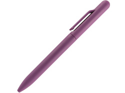 Ручка пластиковая шариковая FAMILY SOFIA, soft touch, Цвет фиолетовый
