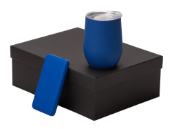 Подарочный набор «COLOR IT» с термокружкой и повербанком, Размер 10000 mAh, Цвет синий