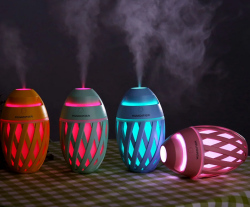 Увлажнитель (аромадиффузор - ночник) воздуха "Olive humidifier" 320 ml с подсветкой