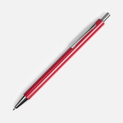 Ручка шариковая Mastermind, красная, 14х0,9 см