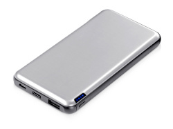 Внешний аккумулятор «Forge» v.2 , 10000 mAh, Цвет серебристый