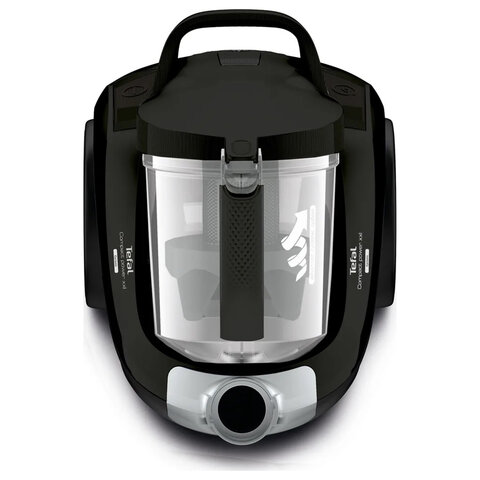 Пылесос TEFAL Compact Power XXL TW4825EA с контейнером "циклон", потребляемая мощность 550 Вт, черный, 7211004537