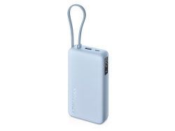Внешний аккумулятор со встроенным кабелем Xiaomi 67W Power Bank (Integrated Cable), 20000 мАч, Цвет голубой