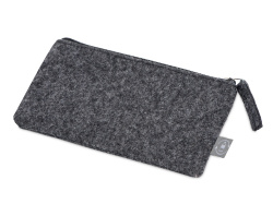 Пенал из RPET-фетра «Felt», Цвет серый