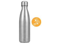 Термобутылка «Актив», Цвет стальной