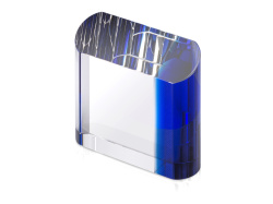 Награда «Triumph», Цвет синий, прозрачный