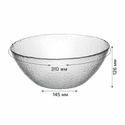 Салатник большой, 310 мм, стекло, PASABAHCE "ХЕЙЗ", 10384СЛ1