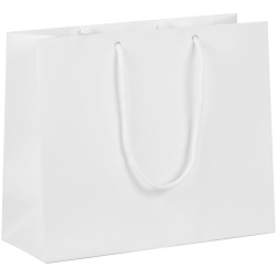 Пакет бумажный с ламинацией Lami Tote S, белый, 24х20х10 см