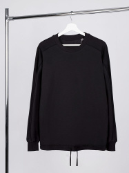 Свитшот унисекс Vozduh, черный, XS–XXL
