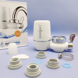 Фильтр очиститель воды Water Purifier / Фильтр проточный грубой девятиуровневой очистки. Белый