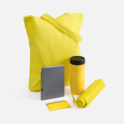Набор Dual Umbrella, желтый, 35х38х5 см