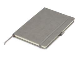 Блокнот A5 в твердой обложке «Softy 2.0», Цвет серый