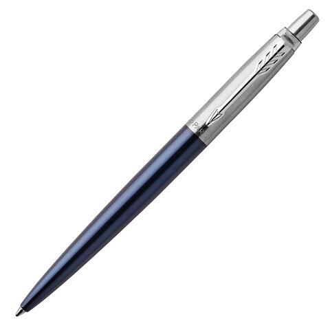 Ручка шариковая PARKER "Jotter Core Royal Blue CT", корпус синий, детали хром, синяя, 1953186