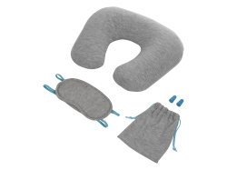 Набор для путешествия «Male», Цвет серый меланж