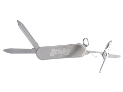 Мультитул-складной нож 3-в-1 «Talon» с гравировкой, Цвет натуральный/металлический