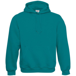 Толстовка Hooded, темно-бирюзовая, XXS–XXL