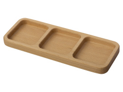 Менажница прямоугольная «Tapas», Цвет коричневый