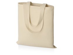Сумка для шопинга «Steady» хлопковая с парусиновыми ручками, 260 г/м2, Цвет натуральный