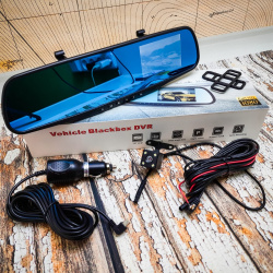 Видеорегистратор Vehicle Blackbox DVR с камерой заднего вида mod.2019