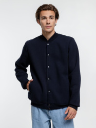 Бомбер Graduate, темно-синий, S–XXL